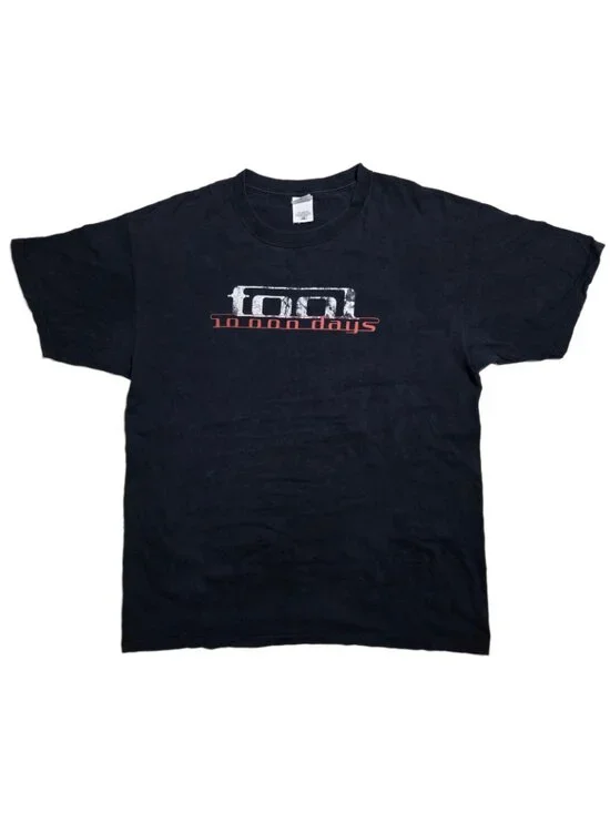 Vtg 2005 Tool 10000 Days Band Tee T Shirt XL Y2K Metal Rock Promo - Picture 2 of 7